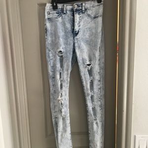 Blue faith high waisted jeans